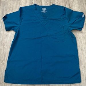 Teal Scrub Top